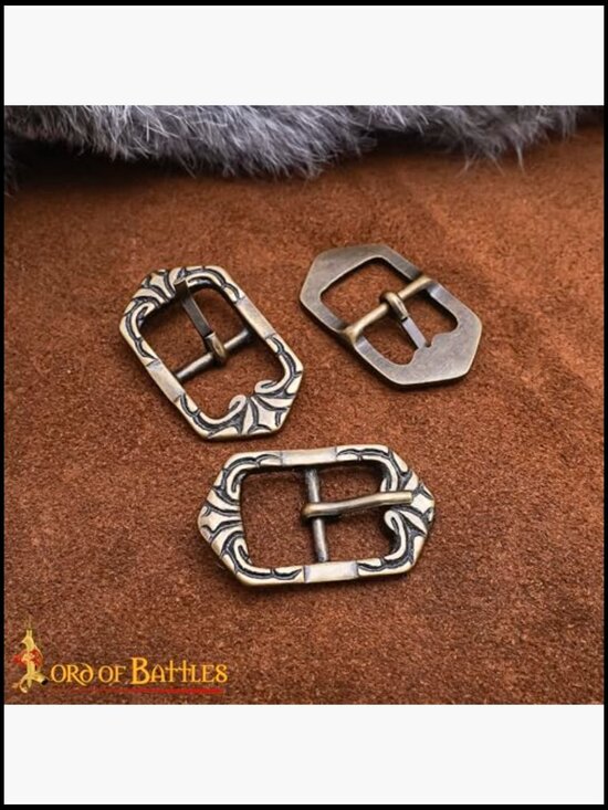 Xl Brass Medieval Cosplay Costume Larp Fantasy Roleplay  Solid Brass Belt Buckle for LARP Renfair Cosplay Medieval Fantasy